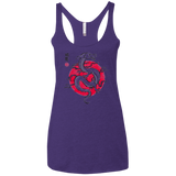 T-Shirts Purple / X-Small Ink Fukuryu Women's Triblend Racerback Tank