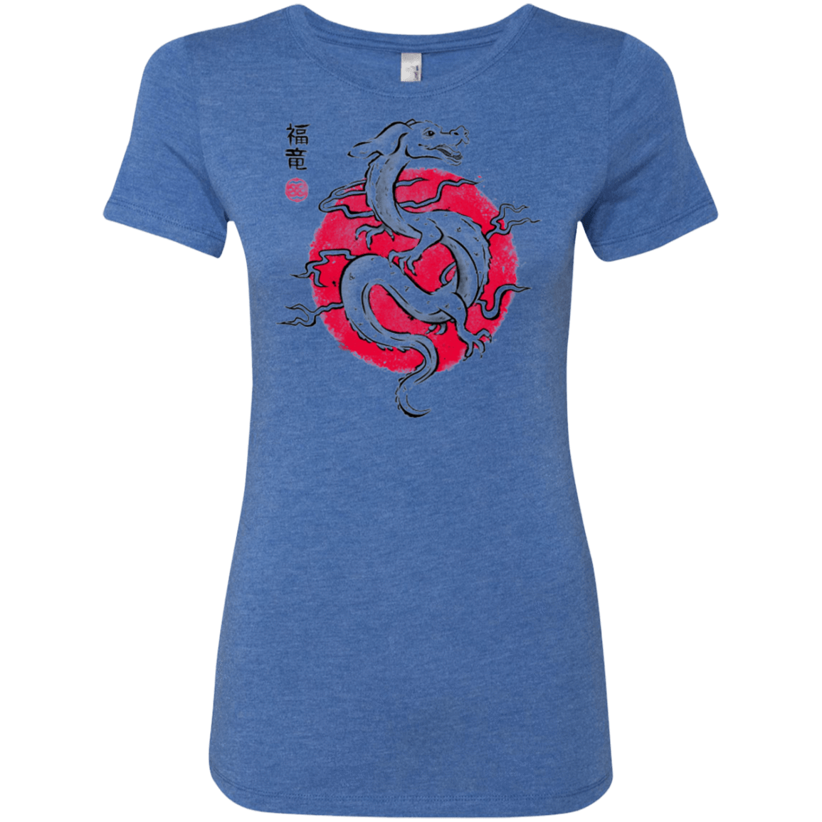 T-Shirts Vintage Royal / Small Ink Fukuryu Women's Triblend T-Shirt