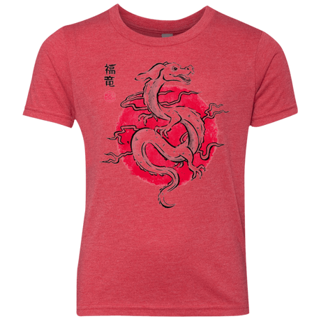 T-Shirts Vintage Red / YXS Ink Fukuryu Youth Triblend T-Shirt