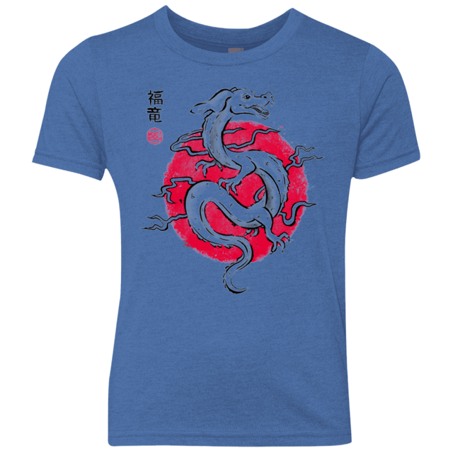 T-Shirts Vintage Royal / YXS Ink Fukuryu Youth Triblend T-Shirt