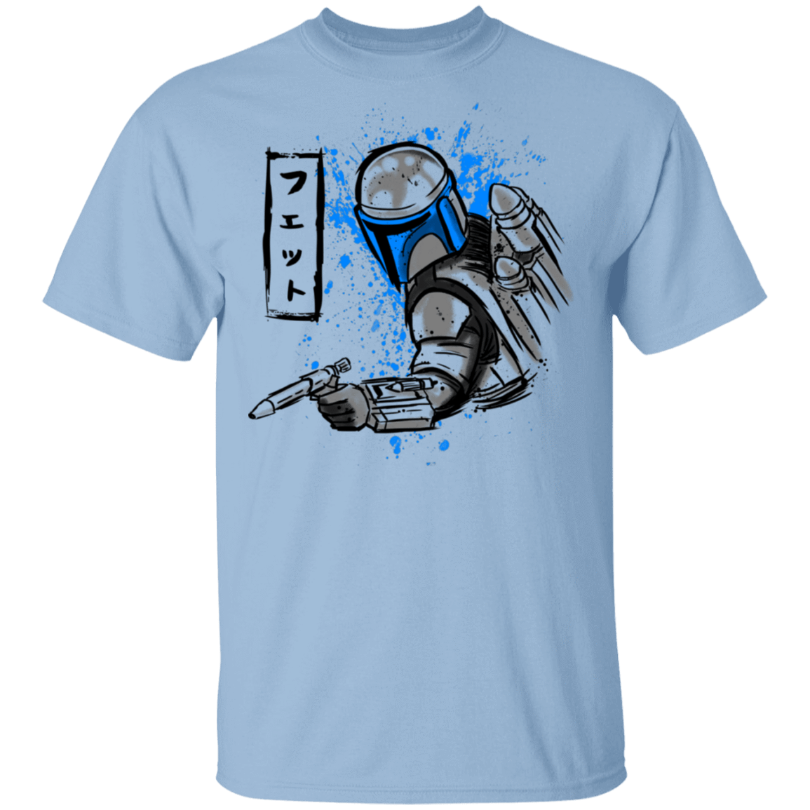 T-Shirts Light Blue / S Ink Jango T-Shirt