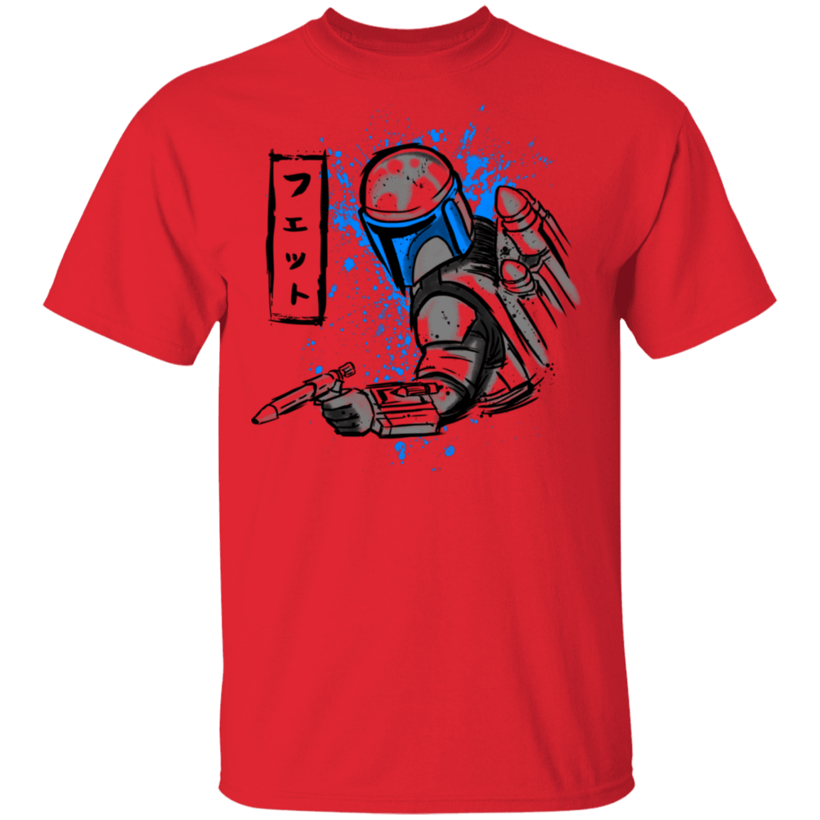 T-Shirts Red / S Ink Jango T-Shirt