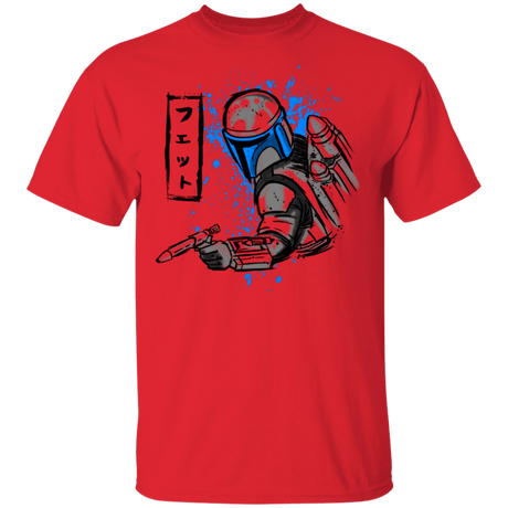 T-Shirts Red / S Ink Jango T-Shirt