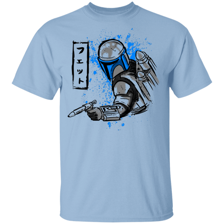 T-Shirts Light Blue / YXS Ink Jango Youth T-Shirt