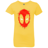 T-Shirts Vibrant Yellow / YXS Ink Merc Girls Premium T-Shirt