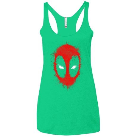T-Shirts Envy / X-Small Ink Merc Women's Triblend Racerback Tank