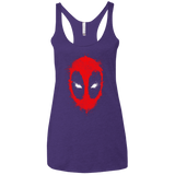 T-Shirts Purple / X-Small Ink Merc Women's Triblend Racerback Tank