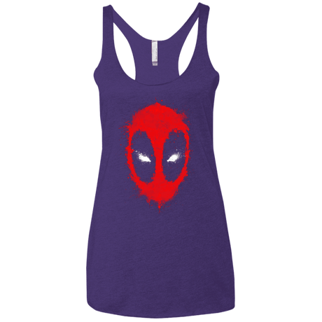 T-Shirts Purple / X-Small Ink Merc Women's Triblend Racerback Tank