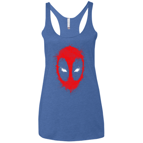 T-Shirts Vintage Royal / X-Small Ink Merc Women's Triblend Racerback Tank