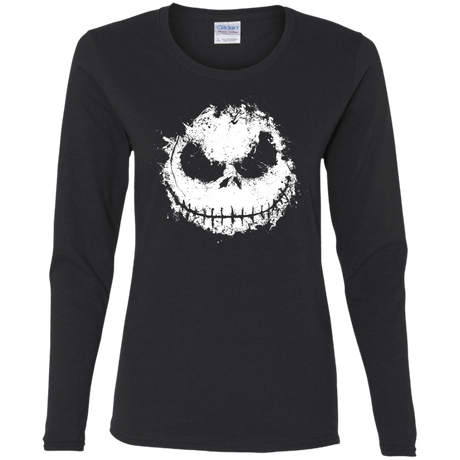 T-Shirts Black / S Ink Nightmare Women's Long Sleeve T-Shirt