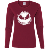 T-Shirts Cardinal / S Ink Nightmare Women's Long Sleeve T-Shirt