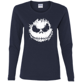 T-Shirts Navy / S Ink Nightmare Women's Long Sleeve T-Shirt