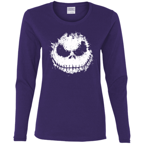 T-Shirts Purple / S Ink Nightmare Women's Long Sleeve T-Shirt