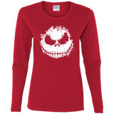 T-Shirts Red / S Ink Nightmare Women's Long Sleeve T-Shirt