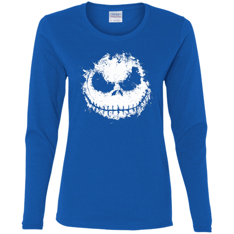 T-Shirts Royal / S Ink Nightmare Women's Long Sleeve T-Shirt