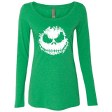 T-Shirts Envy / S Ink Nightmare Women's Triblend Long Sleeve Shirt