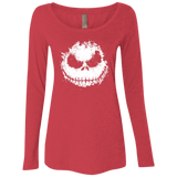 T-Shirts Vintage Red / S Ink Nightmare Women's Triblend Long Sleeve Shirt