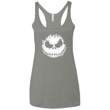 T-Shirts Venetian Grey / X-Small Ink Nightmare Women's Triblend Racerback Tank