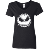 T-Shirts Black / S Ink Nightmare Women's V-Neck T-Shirt