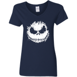 T-Shirts Navy / S Ink Nightmare Women's V-Neck T-Shirt