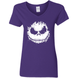 T-Shirts Purple / S Ink Nightmare Women's V-Neck T-Shirt