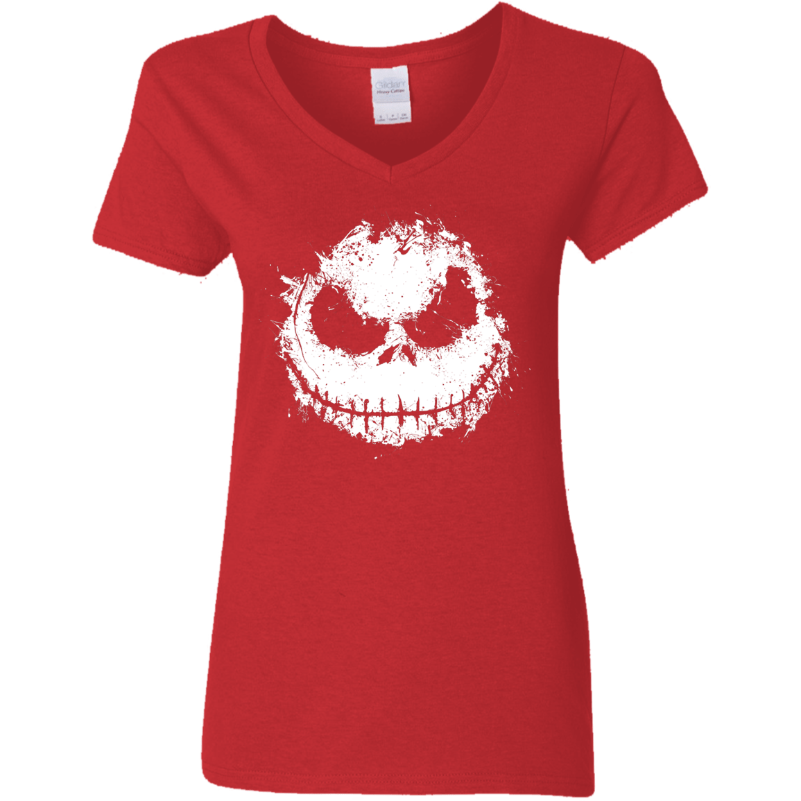 T-Shirts Red / S Ink Nightmare Women's V-Neck T-Shirt