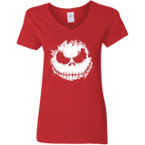 T-Shirts Red / S Ink Nightmare Women's V-Neck T-Shirt