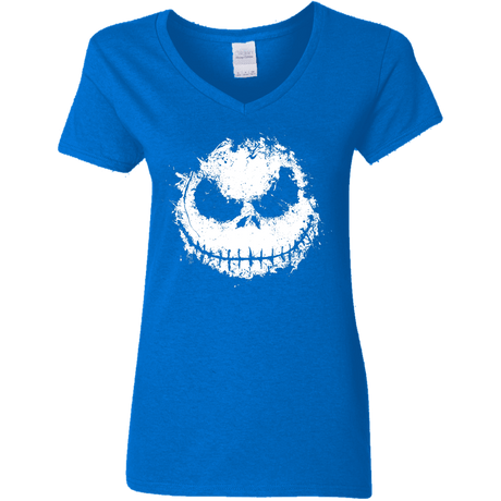 T-Shirts Royal / S Ink Nightmare Women's V-Neck T-Shirt