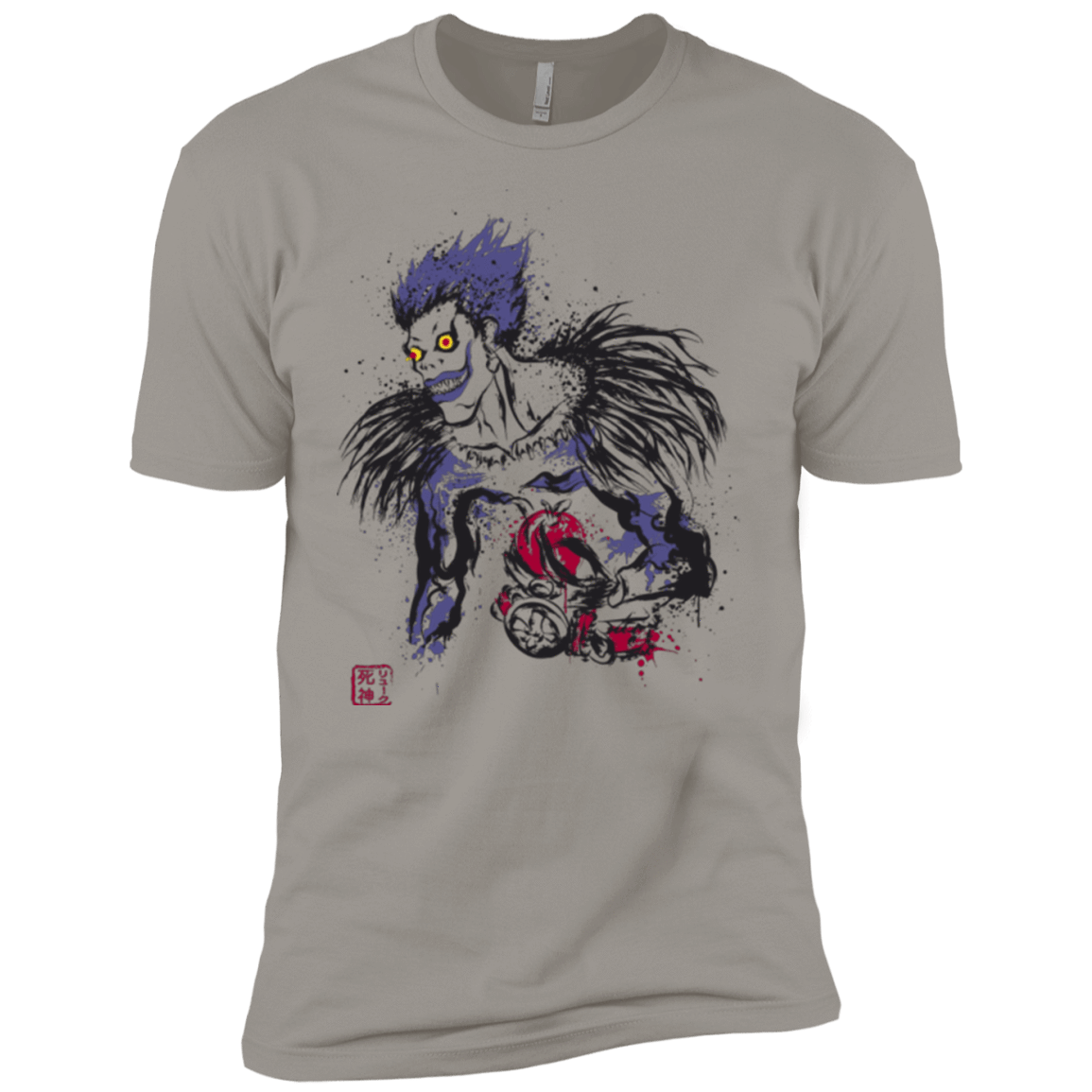 T-Shirts Light Grey / YXS Ink-Ryuk Boys Premium T-Shirt