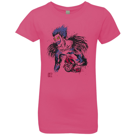 T-Shirts Hot Pink / YXS Ink-Ryuk Girls Premium T-Shirt