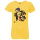 T-Shirts Vibrant Yellow / YXS Ink-Ryuk Girls Premium T-Shirt