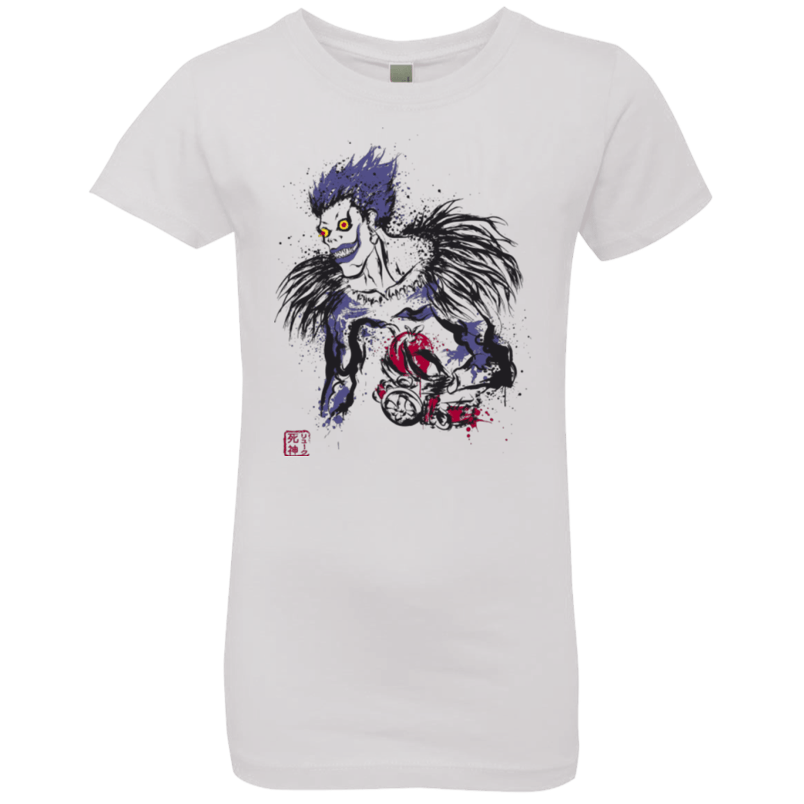 T-Shirts White / YXS Ink-Ryuk Girls Premium T-Shirt