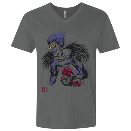 T-Shirts Heavy Metal / X-Small Ink-Ryuk Men's Premium V-Neck
