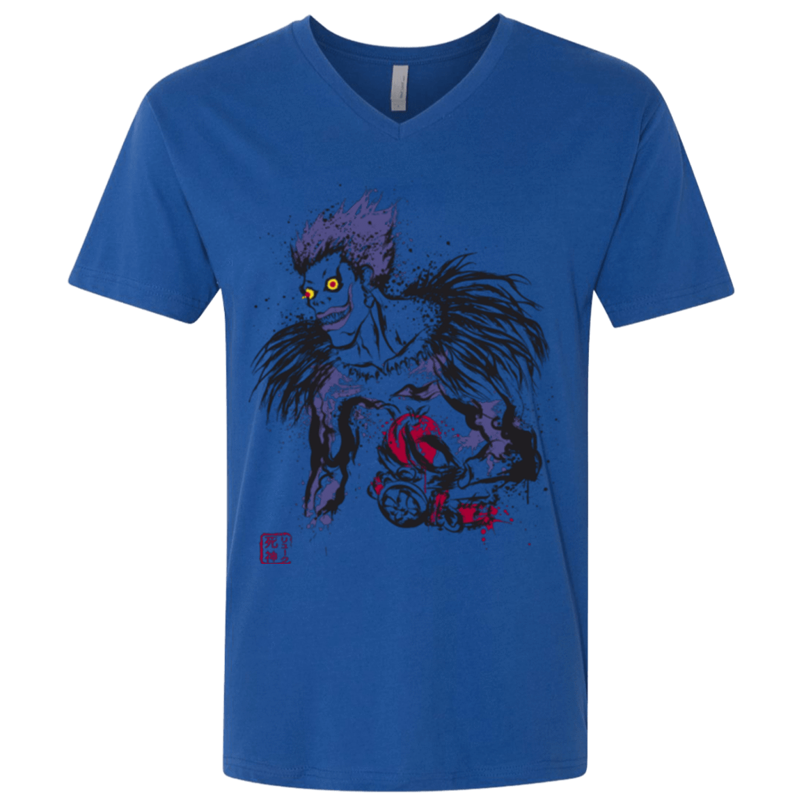 T-Shirts Royal / X-Small Ink-Ryuk Men's Premium V-Neck