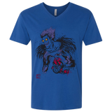 T-Shirts Royal / X-Small Ink-Ryuk Men's Premium V-Neck