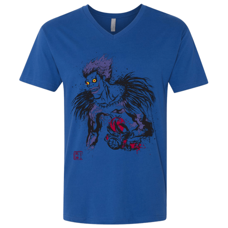 T-Shirts Royal / X-Small Ink-Ryuk Men's Premium V-Neck