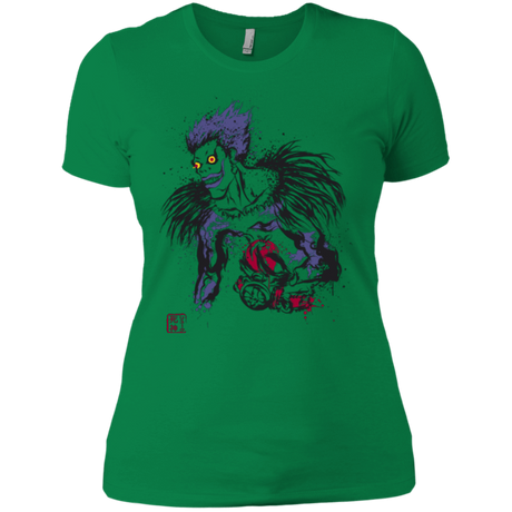 T-Shirts Kelly Green / X-Small Ink-Ryuk Women's Premium T-Shirt