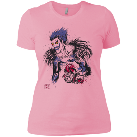 T-Shirts Light Pink / X-Small Ink-Ryuk Women's Premium T-Shirt
