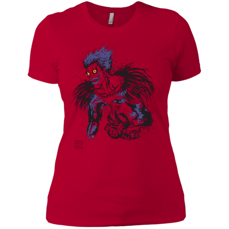 T-Shirts Red / X-Small Ink-Ryuk Women's Premium T-Shirt