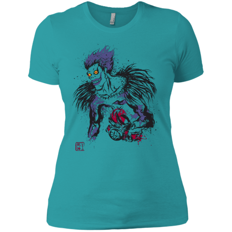 T-Shirts Tahiti Blue / X-Small Ink-Ryuk Women's Premium T-Shirt