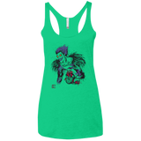 T-Shirts Envy / X-Small Ink-Ryuk Women's Triblend Racerback Tank
