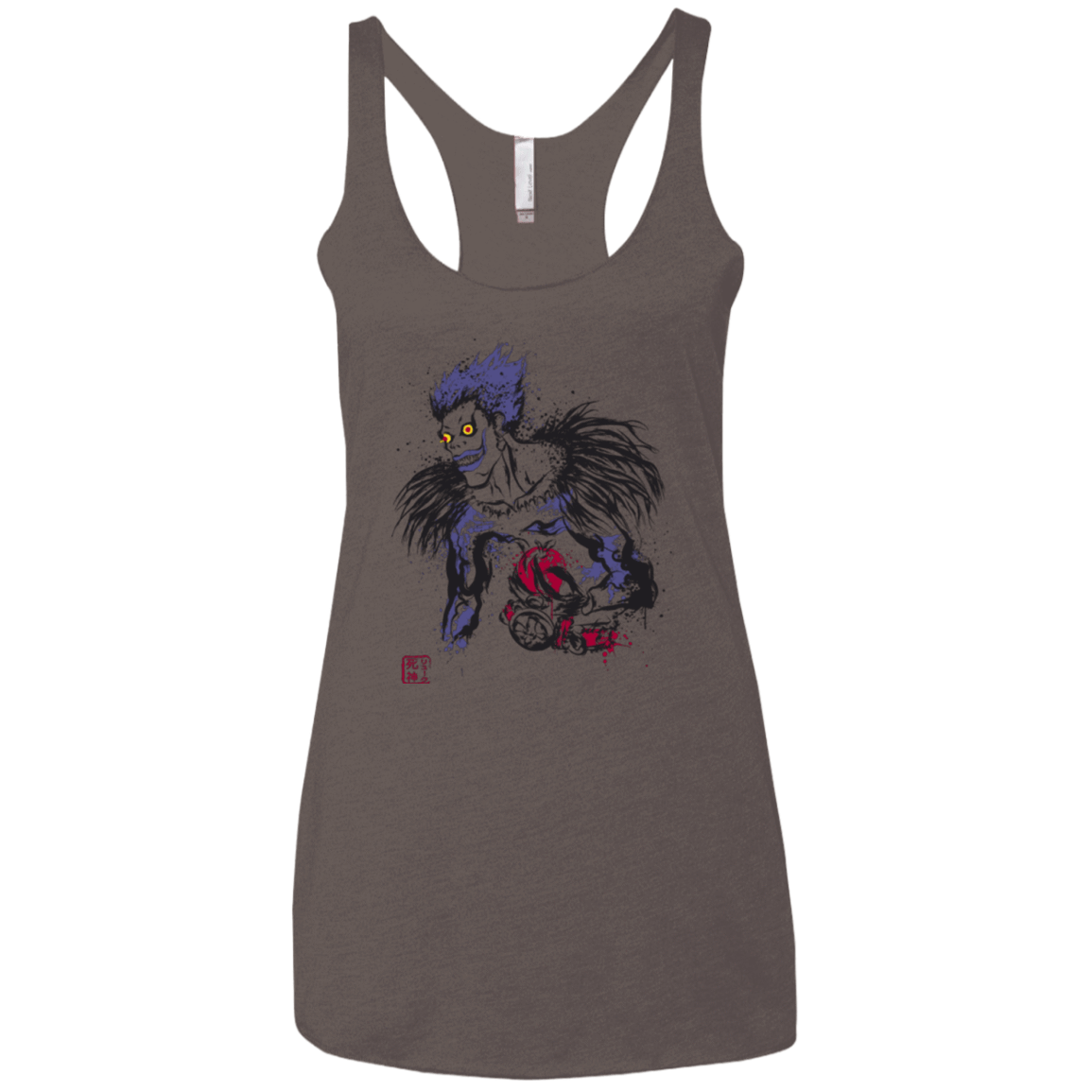 T-Shirts Macchiato / X-Small Ink-Ryuk Women's Triblend Racerback Tank