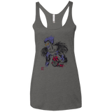 T-Shirts Premium Heather / X-Small Ink-Ryuk Women's Triblend Racerback Tank