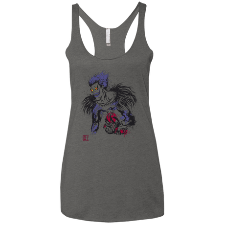 T-Shirts Premium Heather / X-Small Ink-Ryuk Women's Triblend Racerback Tank
