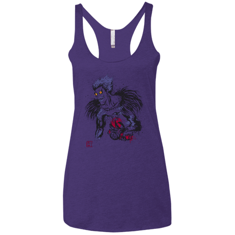 T-Shirts Purple / X-Small Ink-Ryuk Women's Triblend Racerback Tank