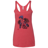 T-Shirts Vintage Red / X-Small Ink-Ryuk Women's Triblend Racerback Tank