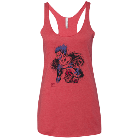 T-Shirts Vintage Red / X-Small Ink-Ryuk Women's Triblend Racerback Tank