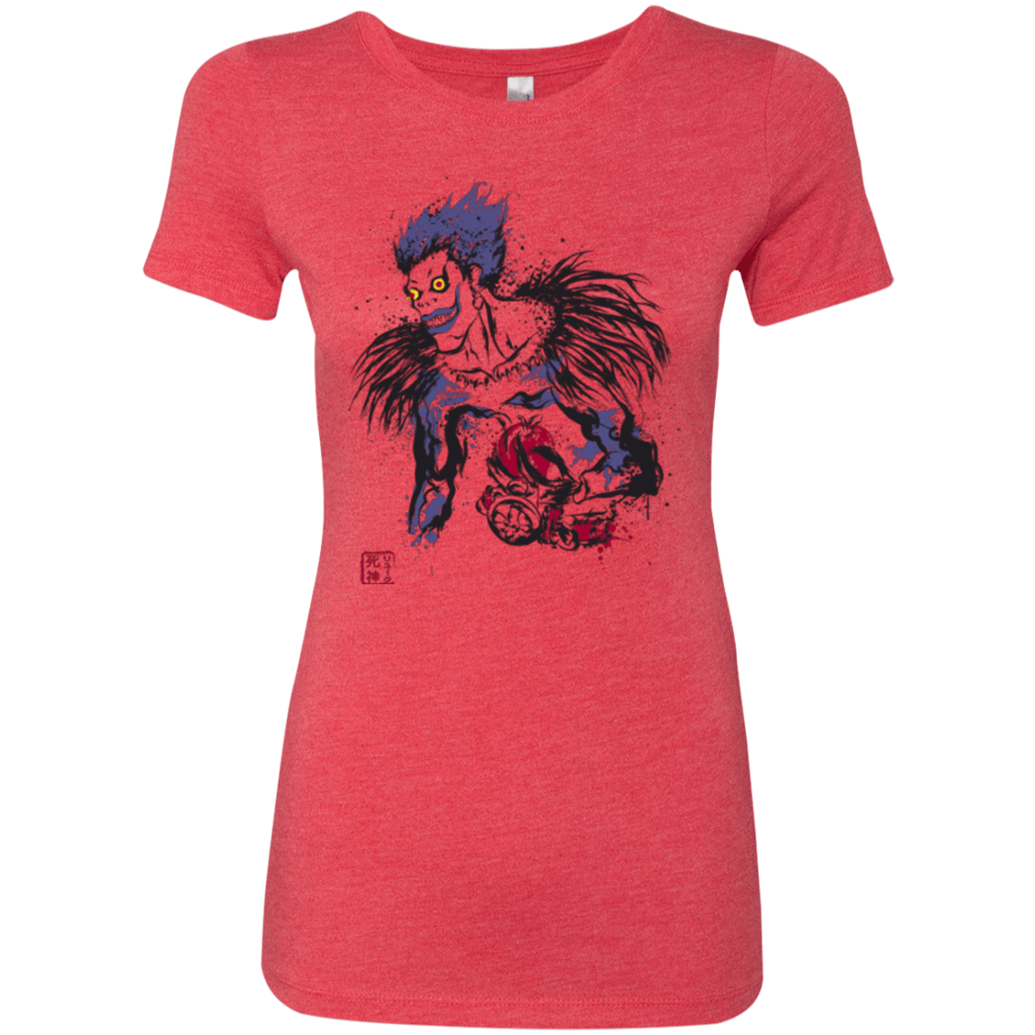 T-Shirts Vintage Red / Small Ink-Ryuk Women's Triblend T-Shirt