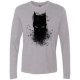 T-Shirts Heather Grey / S Ink Shadow Men's Premium Long Sleeve
