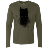 T-Shirts Military Green / S Ink Shadow Men's Premium Long Sleeve